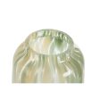 Vase Home ESPRIT Green Cream Crystal Modern 12,5 x 12,5 x 30 cm Cheap