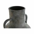 Vase Home ESPRIT Blue Terracotta Hot on Sale