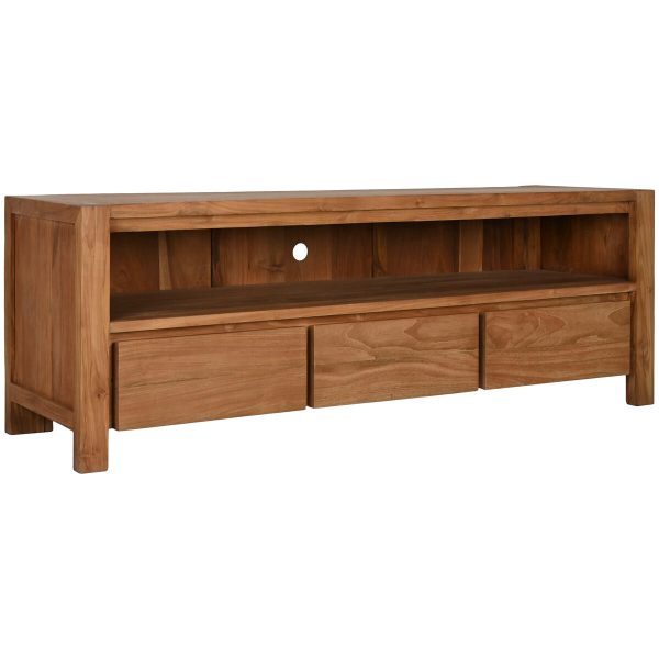 TV furniture Home ESPRIT Natural 150 x 45 x 54 cm For Discount