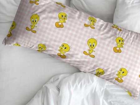 Pillowcase Looney Tunes Tweety Multicolour 45 x 110 cm Online Hot Sale