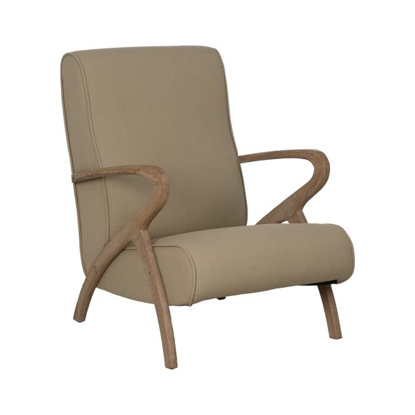 Armchair Beige 57 x 55 x 85 cm Online Sale