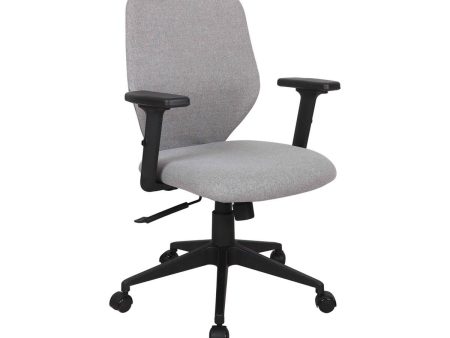 Office Chair Black Grey 63 x 59 x 94,5 cm on Sale