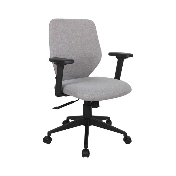 Office Chair Black Grey 63 x 59 x 94,5 cm on Sale