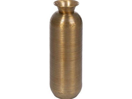 Vase Golden Aluminium 21 x 21 x 62,9 cm Cheap