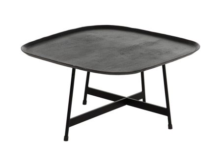 Centre Table Black 75,5 x 75,5 x 41 cm on Sale