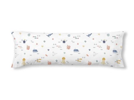 Pillowcase Kids&Cotton Malu Multicolour 45 x 125 cm 100% cotton Cotton on Sale