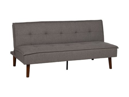 Sofabed Black Grey 181 x 102 x 85 cm on Sale