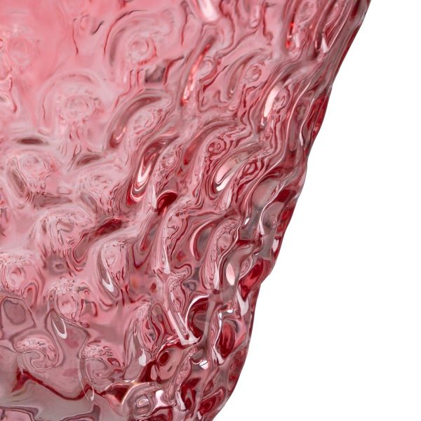 Vase Pink Crystal Fashion