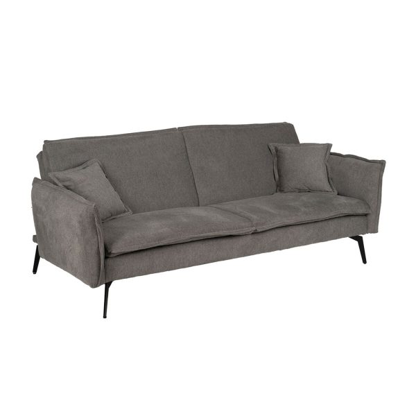 Sofabed Grey 214 x 106 x 84 cm Discount