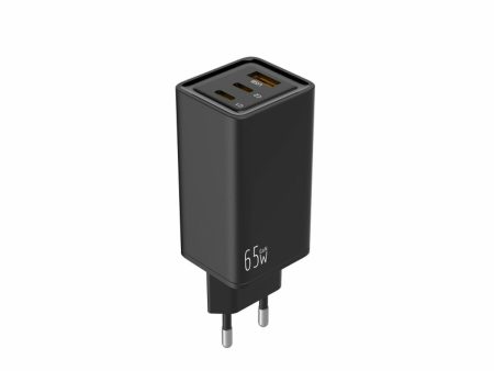 Wall Charger LEOTEC LECSPH65W3K Black 65 W Discount