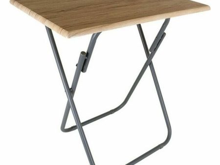 Folding Table Confortime Wood 73 x 52 x 75 cm (2 Units) on Sale