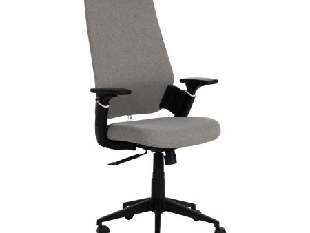 Office Chair Black Grey 67,5 x 62 x 114,5 cm Online Hot Sale