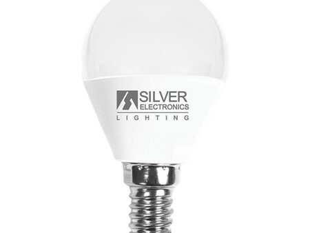 Spherical LED Light Bulb Silver Electronics ESFERICA 961714 7 W E14 on Sale