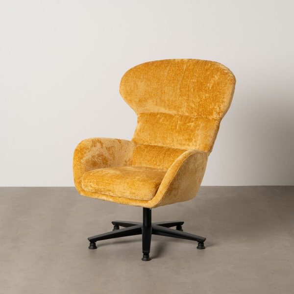 Armchair Black Mustard 78 x 84,5 x 104,5 cm Online Hot Sale