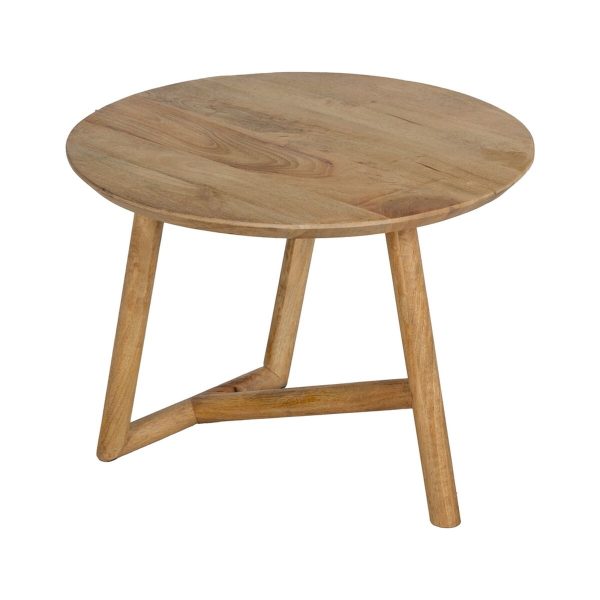 Centre Table Natural 60 x 60 x 45 cm For Discount