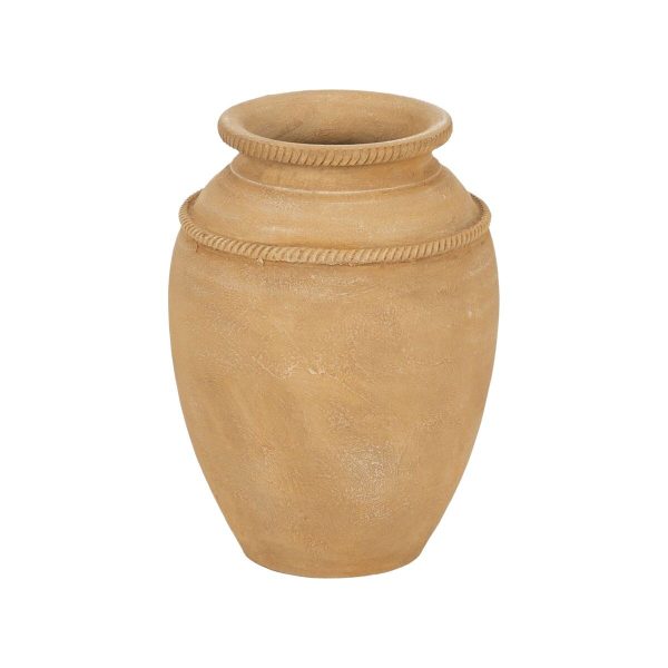 Vase Yellow Ceramic 27 x 27 x 37 cm Online Sale