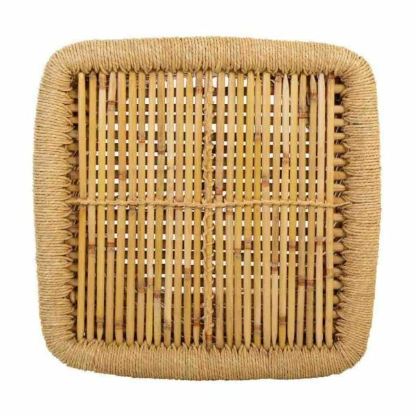 Side table Alexandra House Living Natural Bamboo Rope 43 x 47 x 43 cm Online