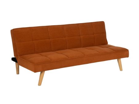 Sofabed Orange 175 x 84 x 73 cm Cheap