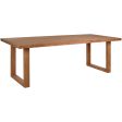 Dining Table Home ESPRIT Teak 220 x 100 x 76 cm Fashion