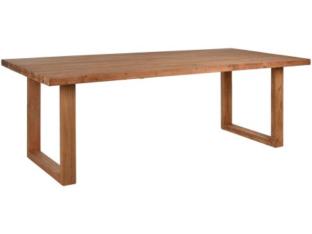 Dining Table Home ESPRIT Teak 220 x 100 x 76 cm Fashion