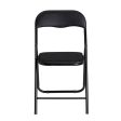 Folding Chair Black 44 x 47 x 79 cm Hot on Sale