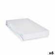 Mattress protector White 90 x 190 cm (6 Units) For Cheap