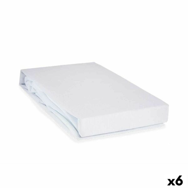 Mattress protector White 90 x 190 cm (6 Units) For Cheap