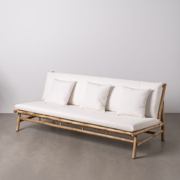 Garden sofa Natural 200 x 86 x 81 cm Hot on Sale