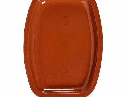 Oven Dish Baked clay 6 Units 26 x 3,5 x 35 cm For Cheap