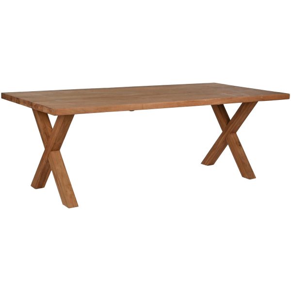 Dining Table Home ESPRIT Teak 220 x 100 x 76 cm Sale