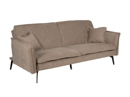 Sofabed Taupe 214 x 106 x 84 cm Sale