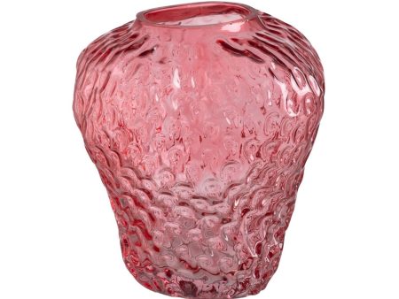 Vase Pink Crystal Fashion