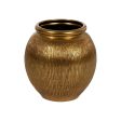 Vase Golden Ceramic 34 x 34 x 50 cm For Cheap