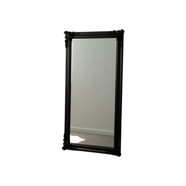 Wall mirror Black 105 x 195 x 7 cm Sale