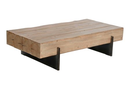 Centre Table Home ESPRIT Fir MDF Wood 120 x 65 x 31 cm on Sale