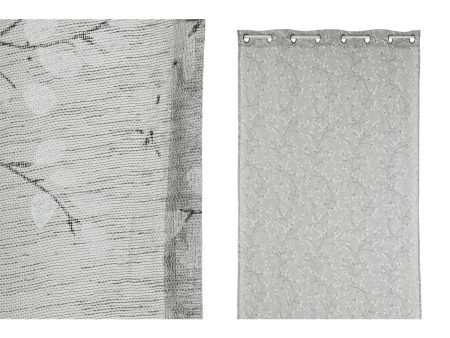 Curtain Home ESPRIT Light grey Romantic 140 x 260 cm For Discount