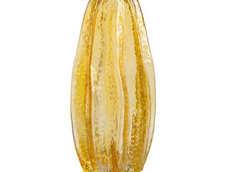 Vase Yellow Crystal Supply