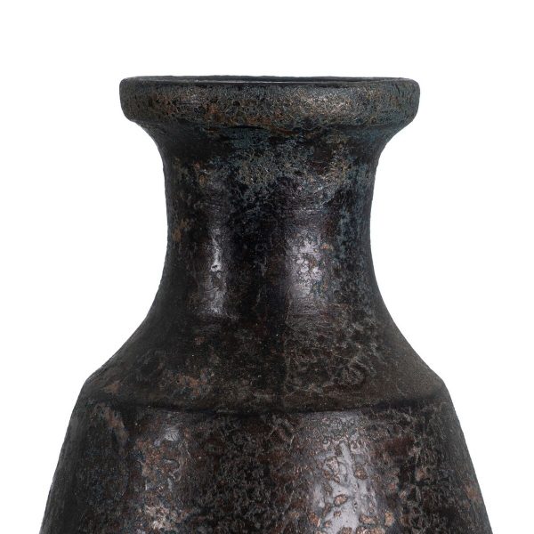 Vase Brown Terracotta 23 x 25 x 51 cm For Discount