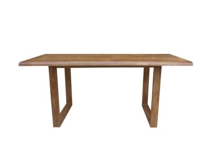 Dining Table DKD Home Decor Natural 180 x 90 x 76 cm Mango wood Fashion