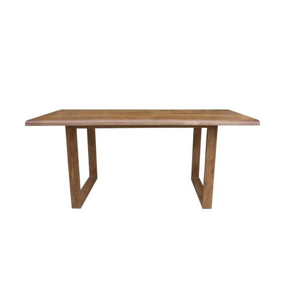 Dining Table DKD Home Decor Natural 180 x 90 x 76 cm Mango wood Fashion