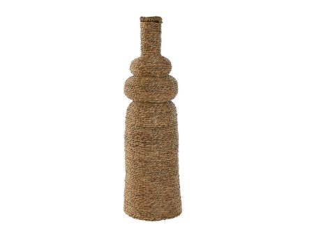 Vase Home ESPRIT Natural Tropical 18 x 18 x 60 cm Fashion