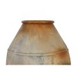 Vase Home ESPRIT Beige Metal 49 X 49 X 93 cm Cheap