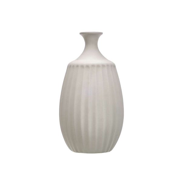 Vase Grey Ceramic 27 x 48 x 27 cm Supply