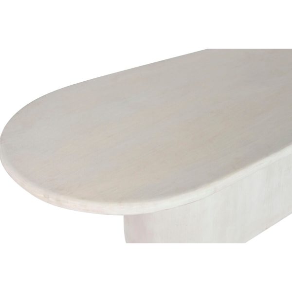 Dining Table Home ESPRIT White Mango wood 200 x 100 x 75 cm Online