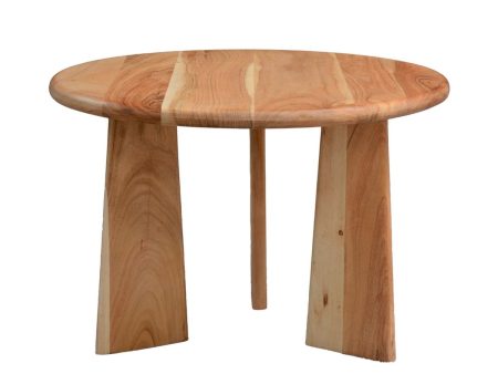 Centre Table Natural 60 x 60 x 40 cm Hot on Sale