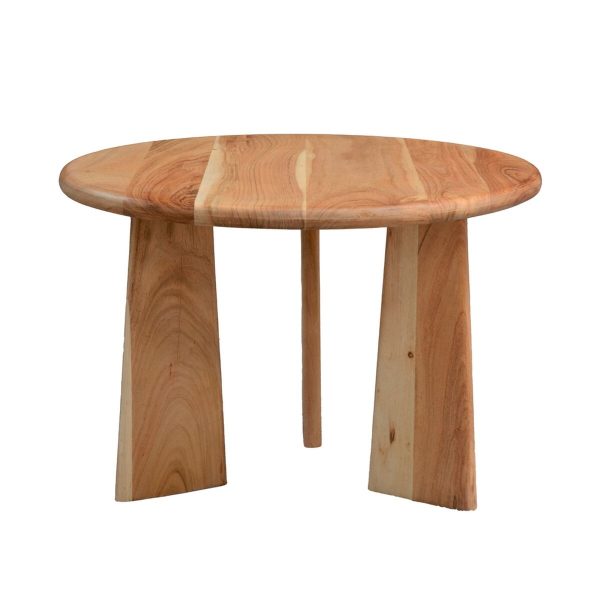 Centre Table Natural 60 x 60 x 40 cm Hot on Sale