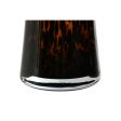 Vase Home ESPRIT Brown Black Crystal Modern 16,5 x 16,5 x 29 cm Discount