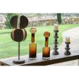 Vase Home ESPRIT Brown Crystal Modern 12,5 X 12,5 X 50,5 cm Discount