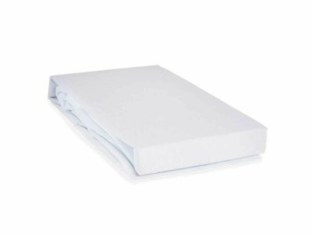 Mattress protector White 135 x 195 cm (6 Units) Fashion