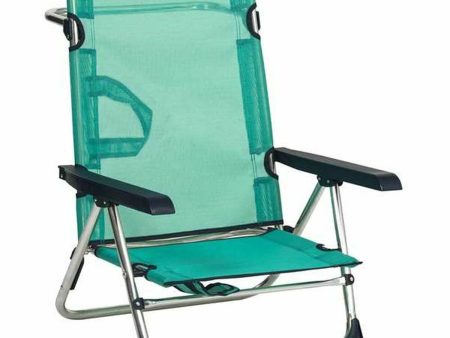 Beach Chair Alco 79,5 x 59,5 x 56 cm Green For Sale